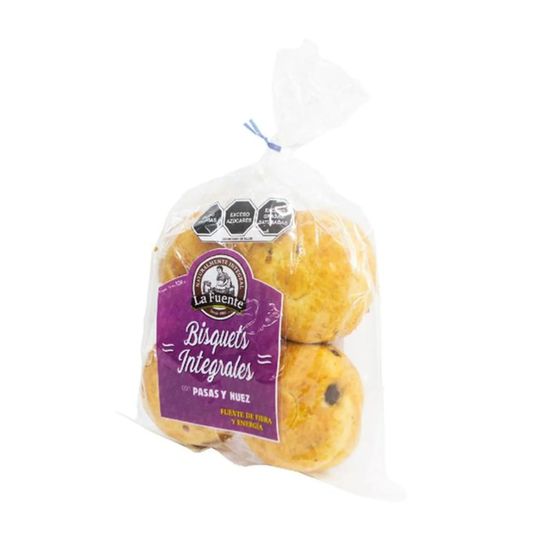La Fuente Raisin Nut Whole Wheat Biscuit 11 oz
