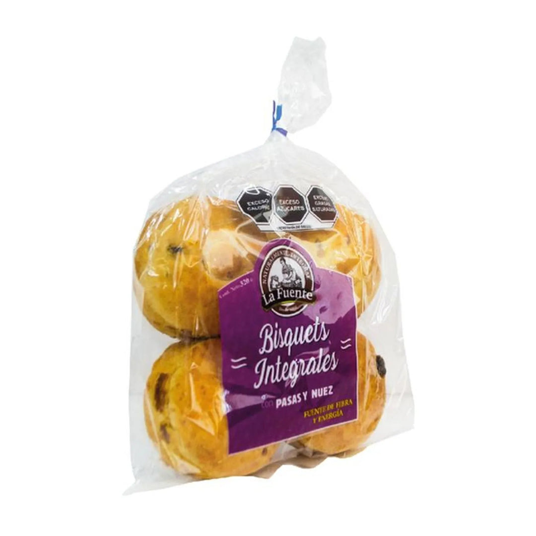 La Fuente Raisin Nut Whole Wheat Biscuit 11 oz