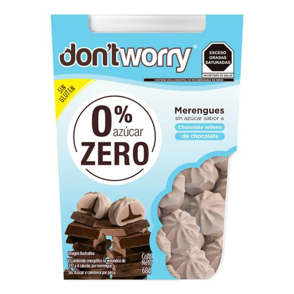 Dont Worry Diabetic-Friendly Meringues Sugar-Free 2 oz