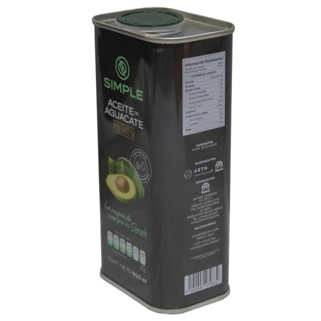 Simple Premium Avocado Oil 17 oz
