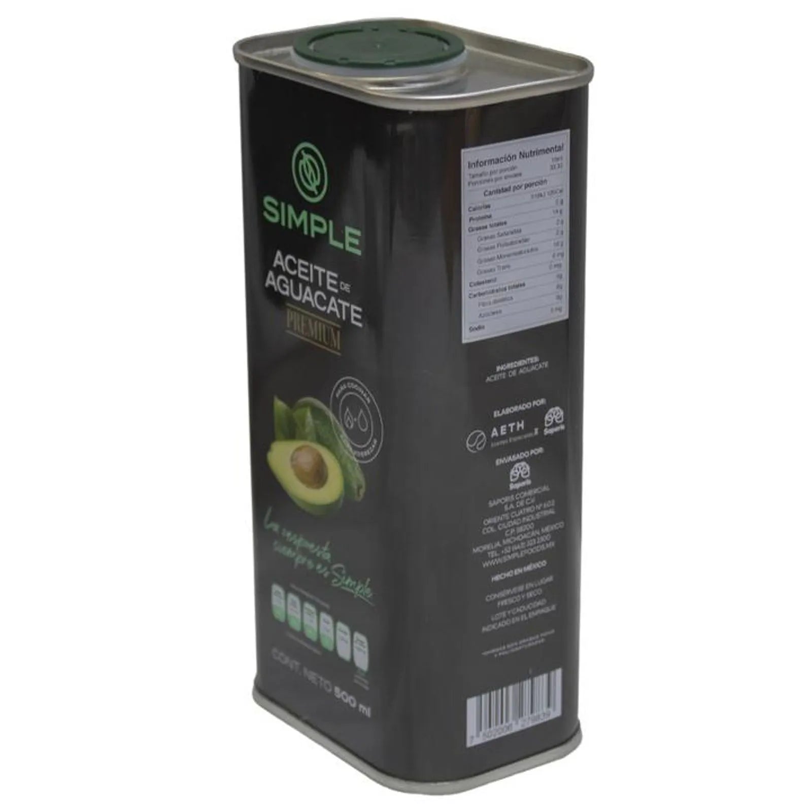 Simple Premium Avocado Oil 17 oz Secondary image