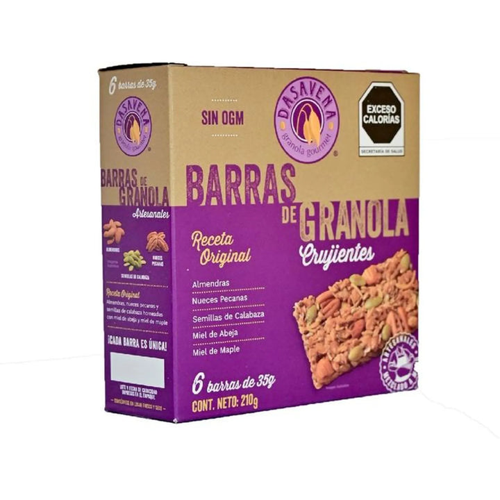 Dasavena Original Recipe Granola Bars 7 oz