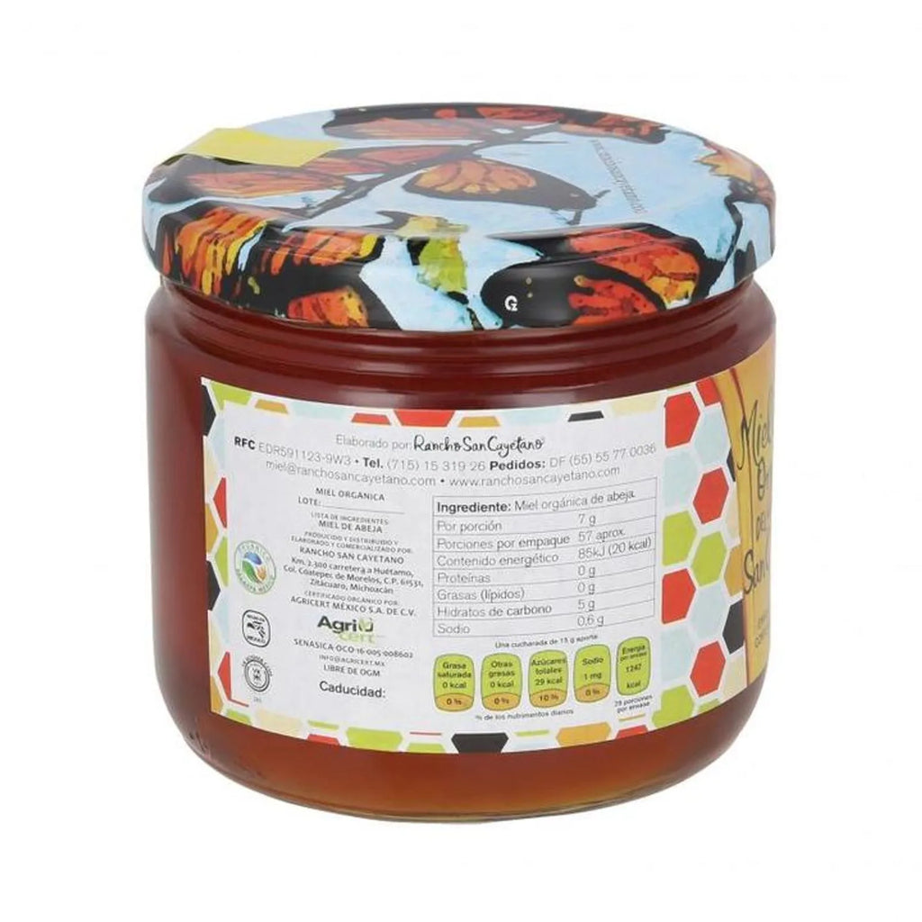 Rancho San Cayetano Organic Liquid Bee Honey 14 oz