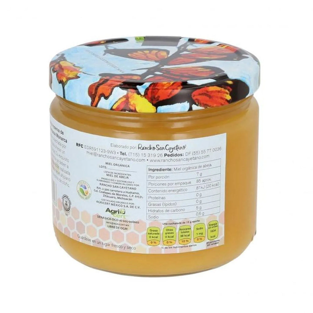 Rancho San Cayetano Organic Bee Honey 14 oz