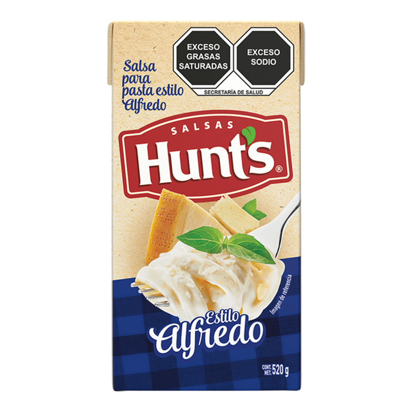 Hunts Alfredo Style Pasta Sauce 18 oz Main image