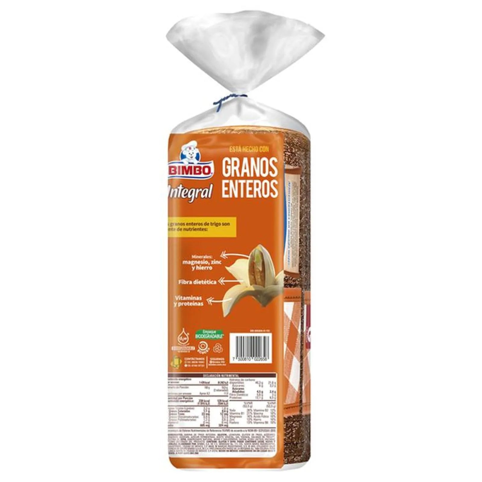 Bimbo Whole Wheat Bread 1 Piece Secondary image