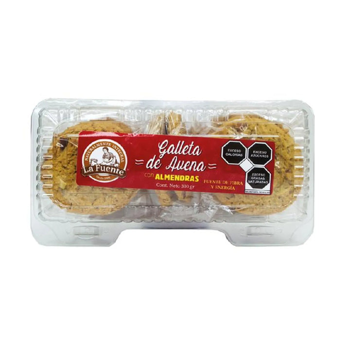 La Fuente Almond Oatmeal Cookie 11 oz