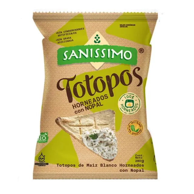 Sanissimo Nopal Corn Chips 9.9 oz