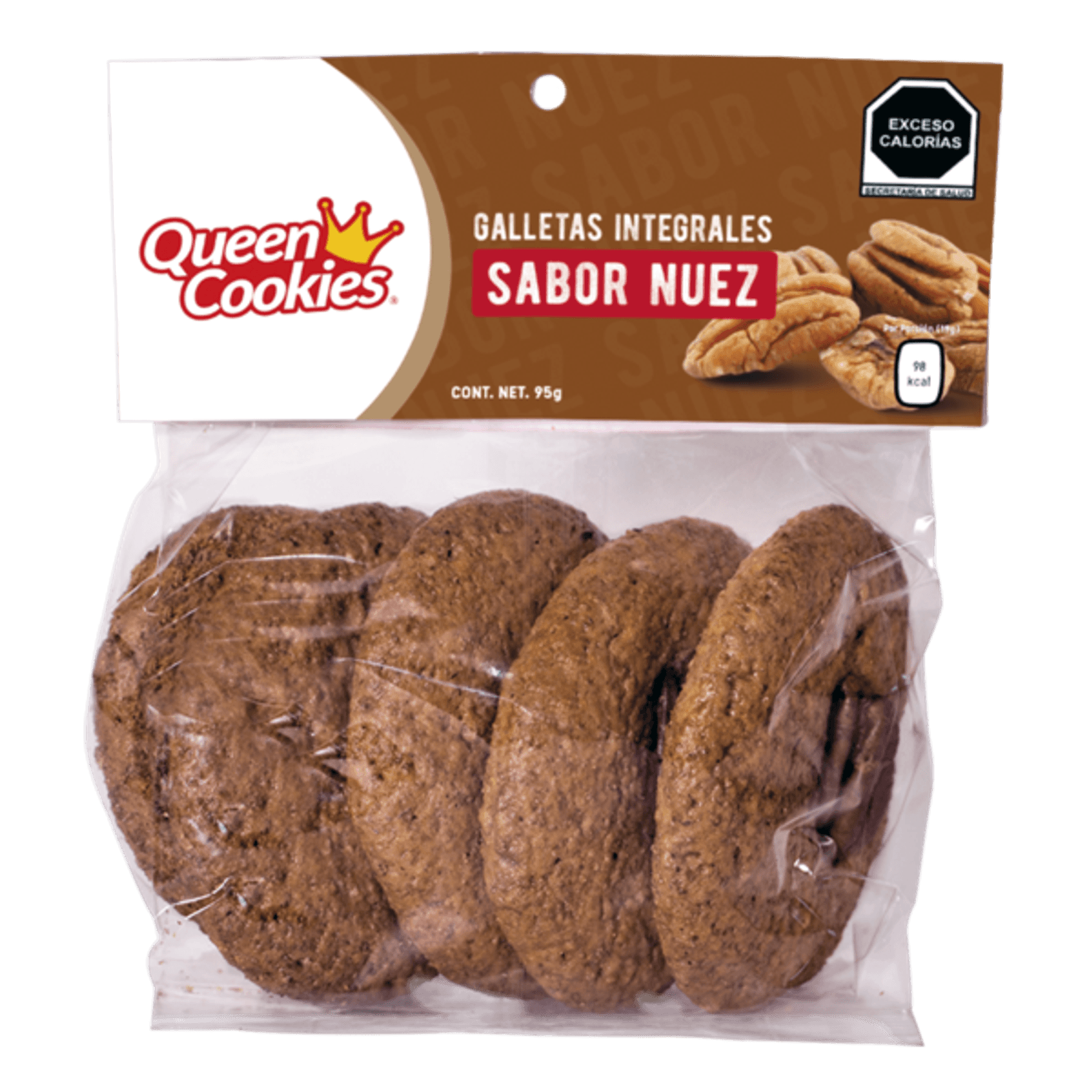 Queen Cookies Whole Wheat Pecan Cookies 4 oz