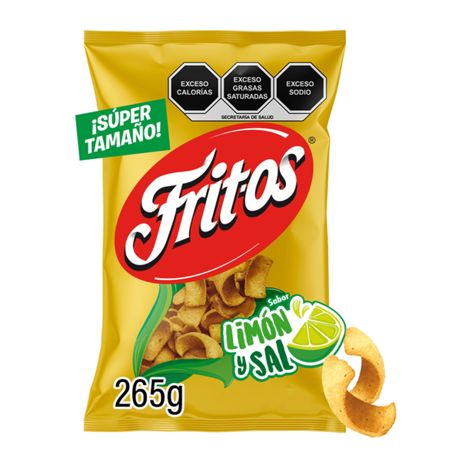Sabritas Fritos Lemon and Salt Snack 8.8 oz
