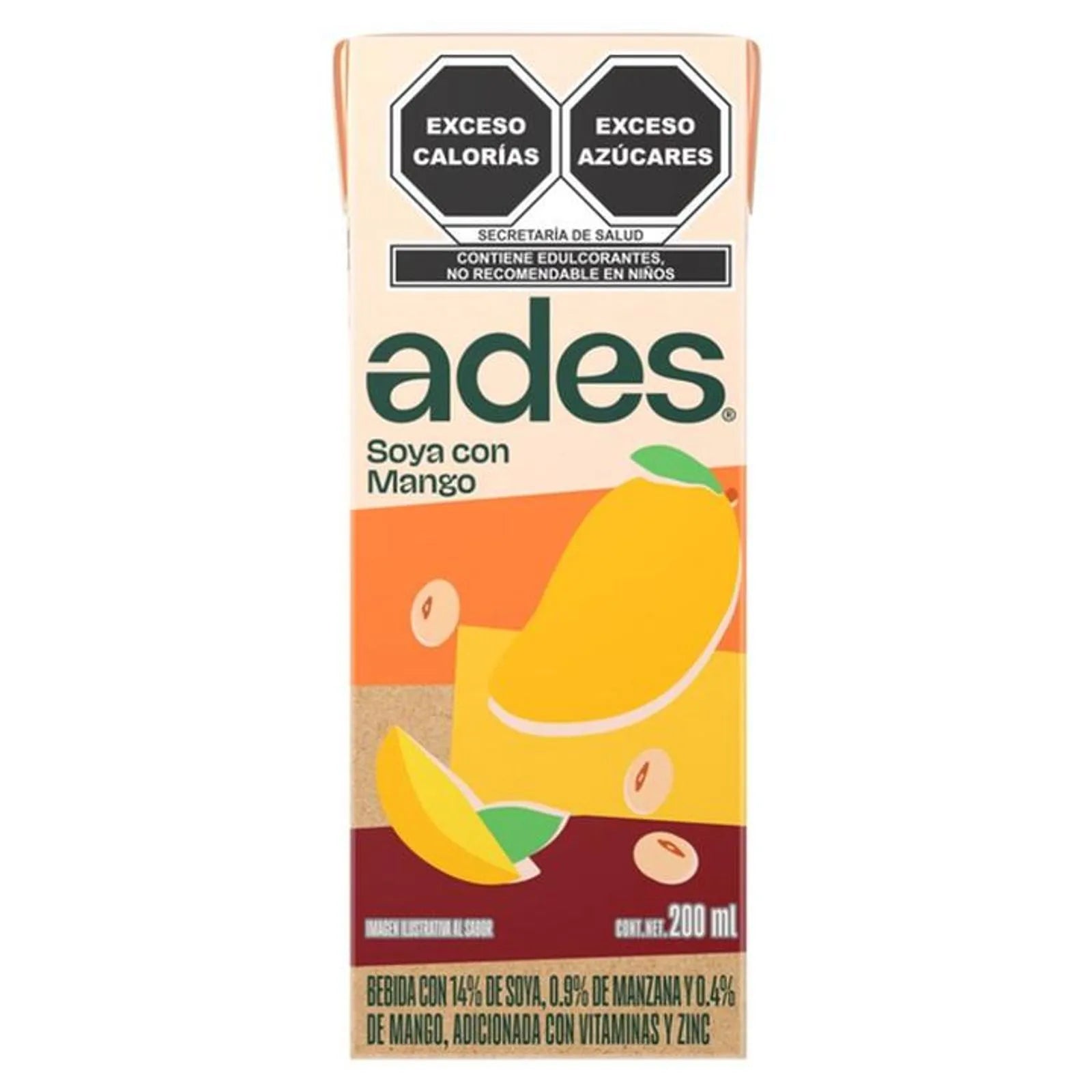 Ades Mango Flavor Soy Drink 7 oz Main image