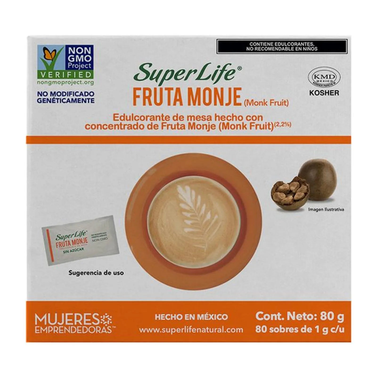 Superlife Monk Fruit Sweetener 3 oz Main image