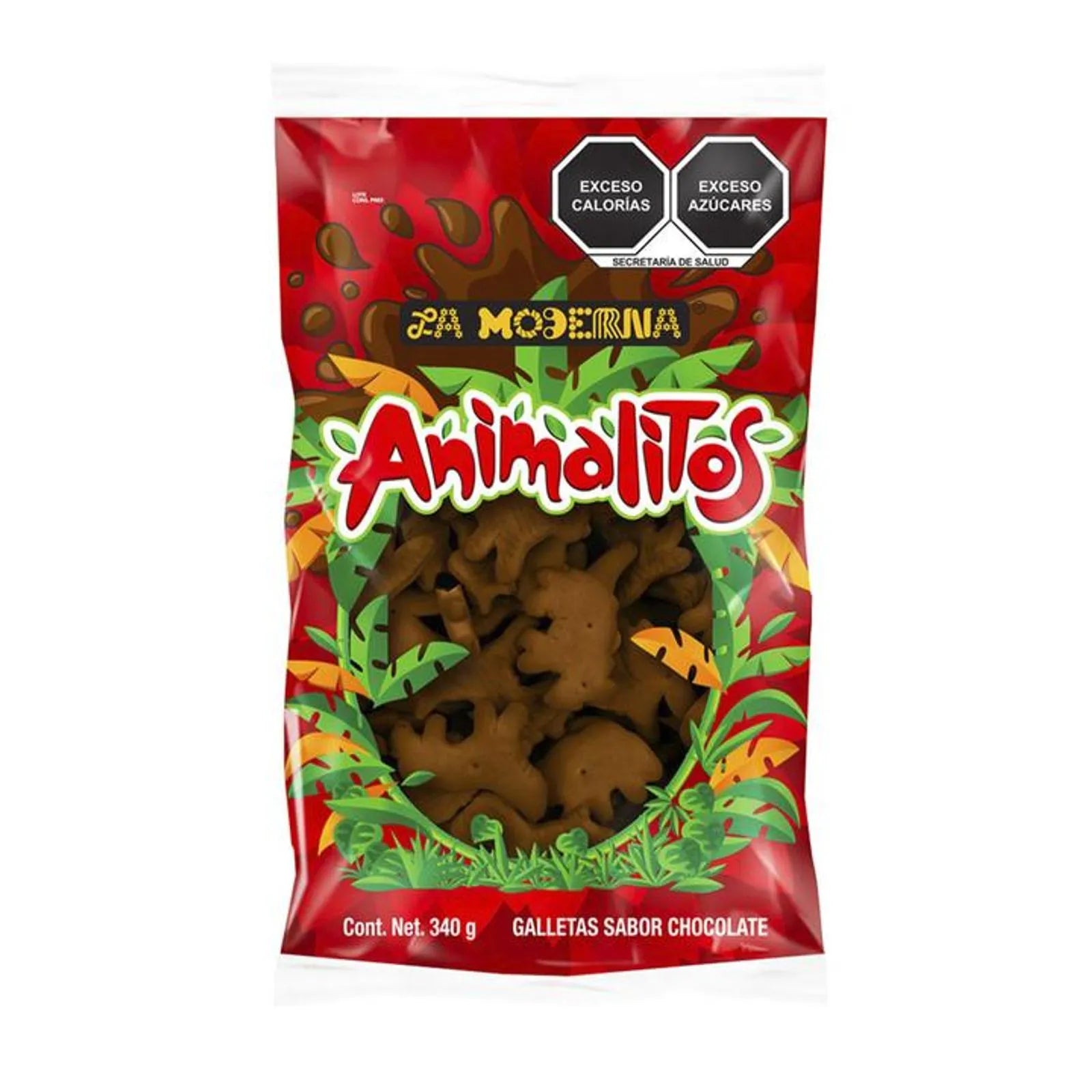 La Moderna Chocolate Animal Cookies 12 oz