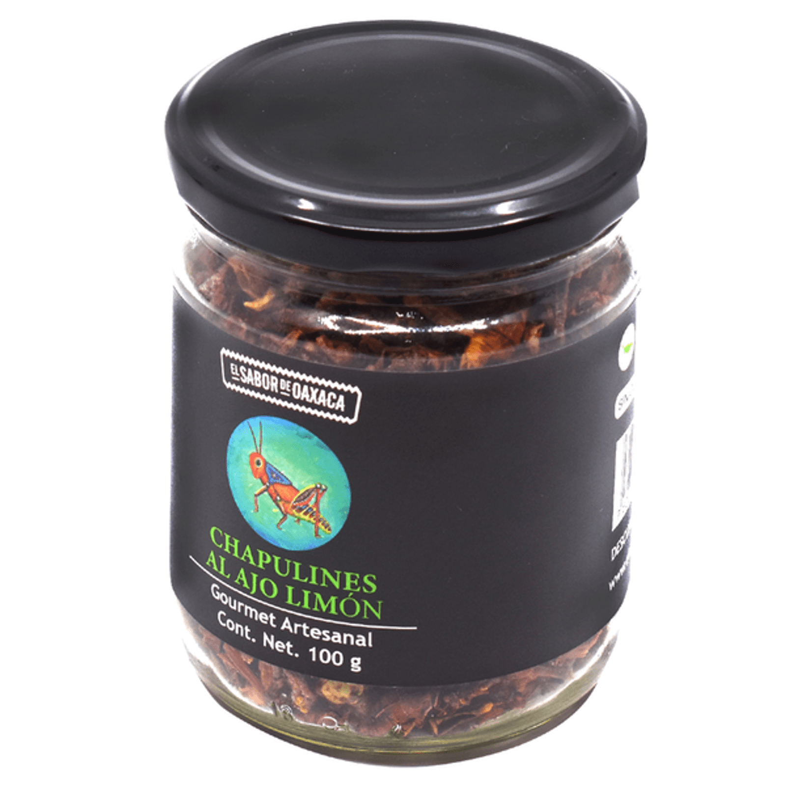 El Sabor de Oaxaca Grasshoppers with Garlic and Lemon 3.5 oz