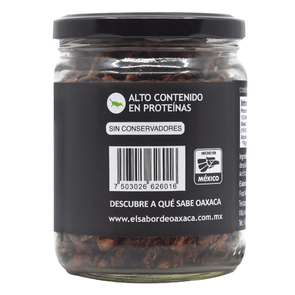 El Sabor de Oaxaca Grasshoppers with Garlic and Lemon 3.5 oz