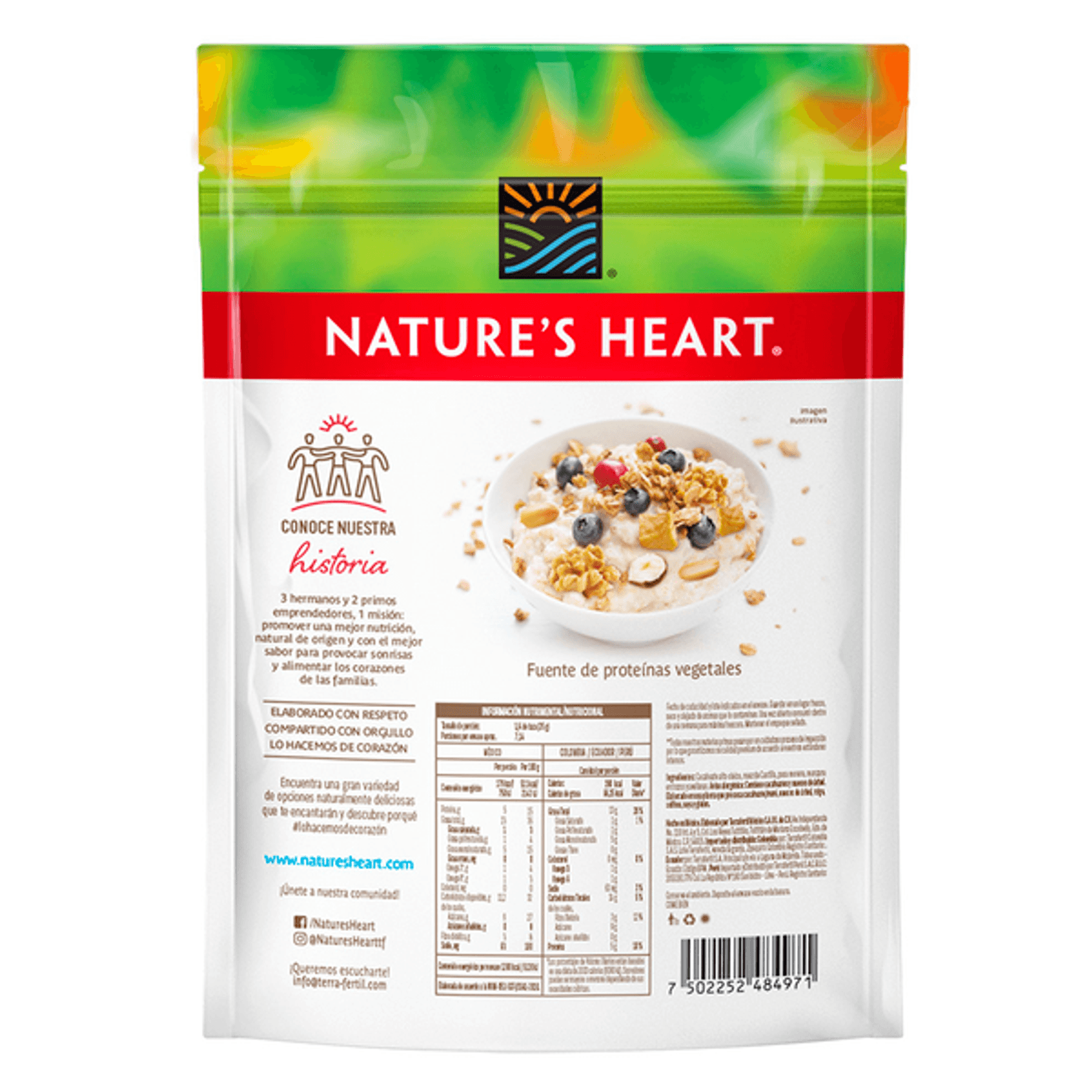 Nature's Heart Mega Omega Fruit and Nut Mix 9 oz