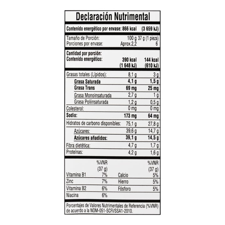 Bimbo Fruit And Grain Apple Cereal Bar 8 oz