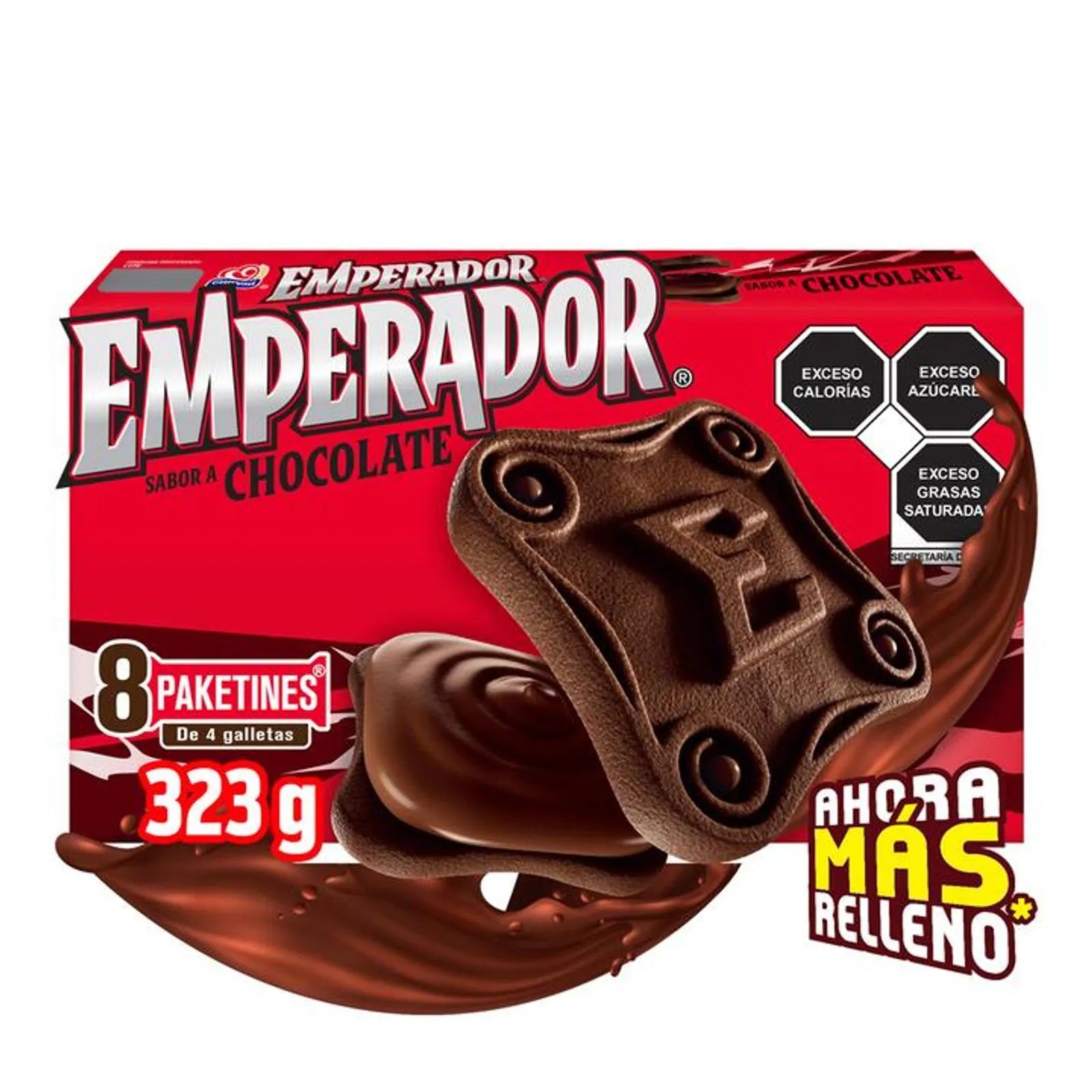 Gamesa Emperador Chocolate Filled Cookies 10 oz Main image