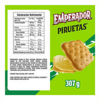 Gamesa Emperador Piruetas Lemon Filled Cookies 11 oz