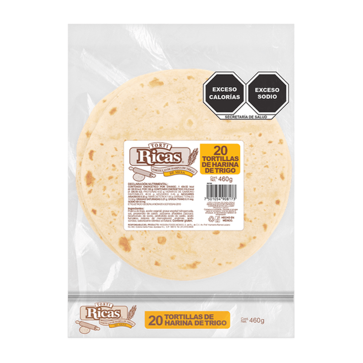 Tortirica Wheat Tortilla 16 oz