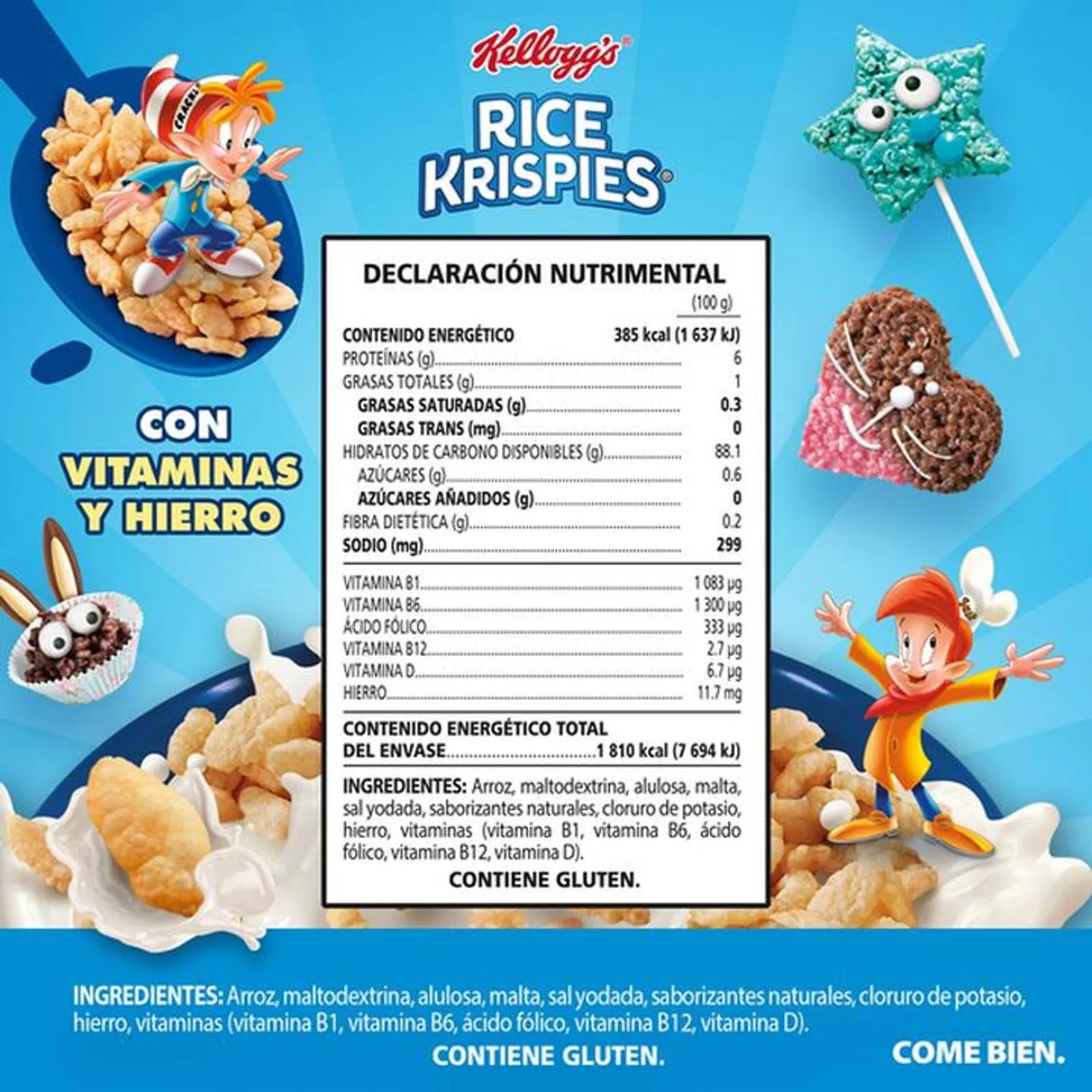 Kelloggs Rice Krispies Treats Cereal 17 oz Secondary image