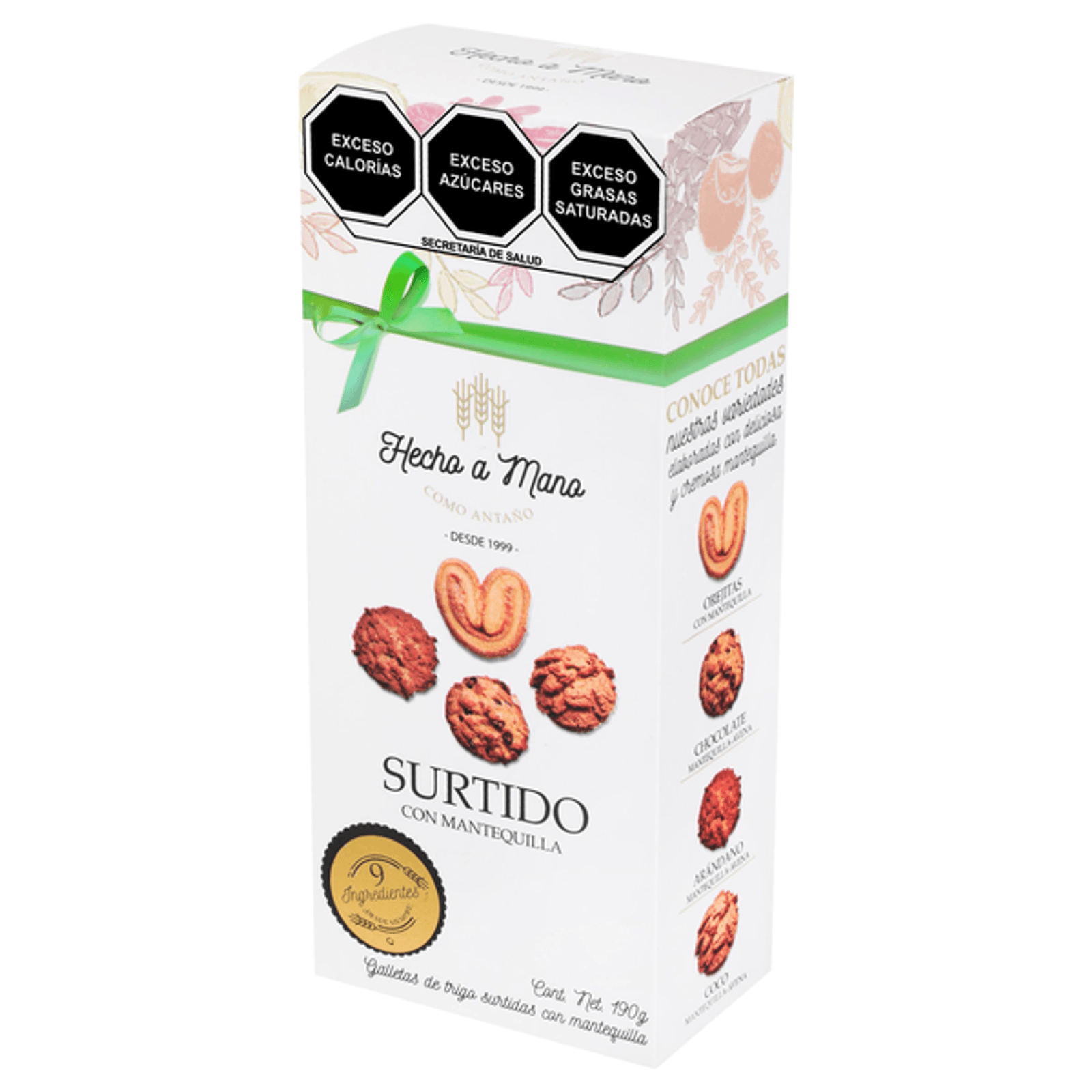 Hecho a Mano Assorted Butter Cookies 7 oz