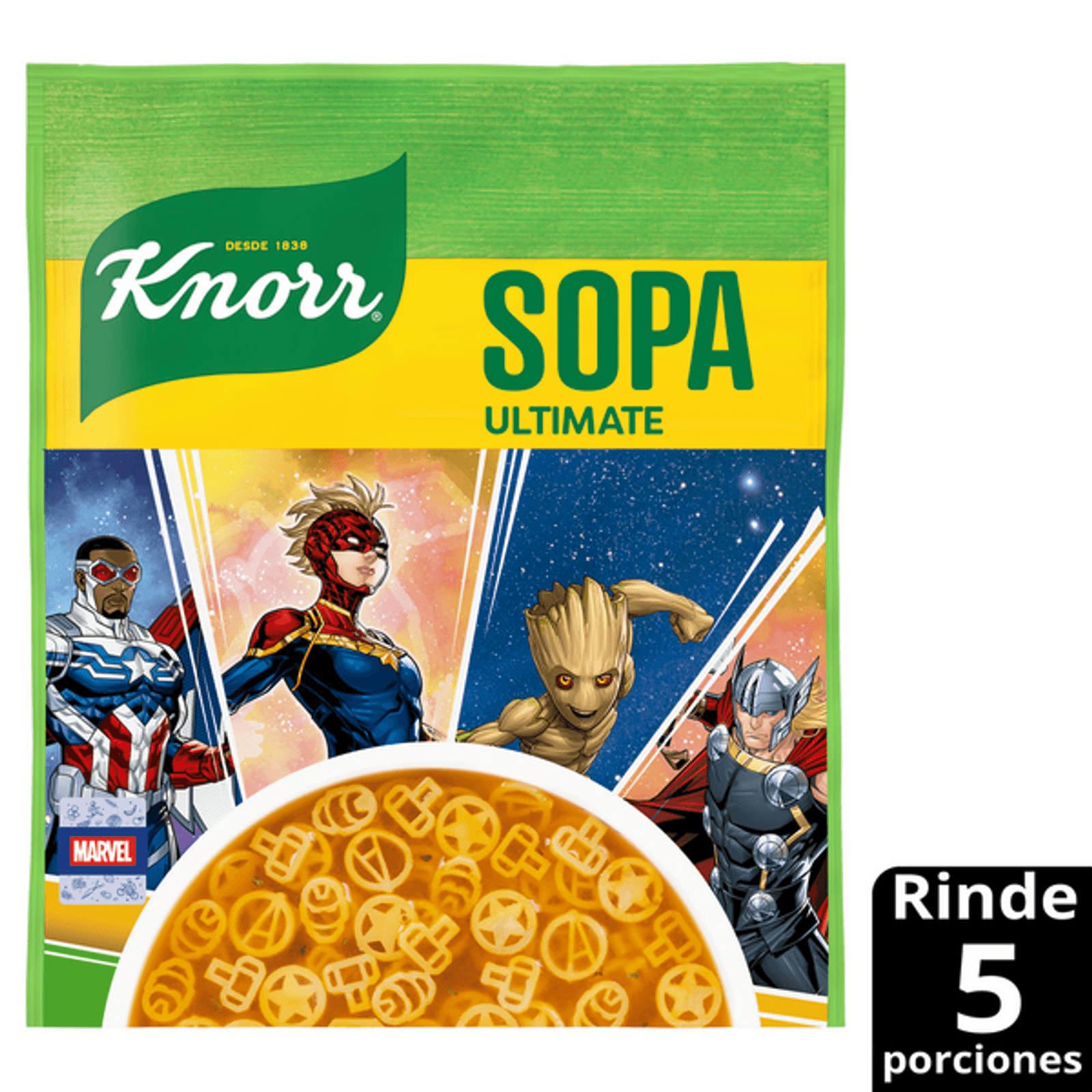 Knorr Avengers Shape Vermicelli Soup - 3 oz