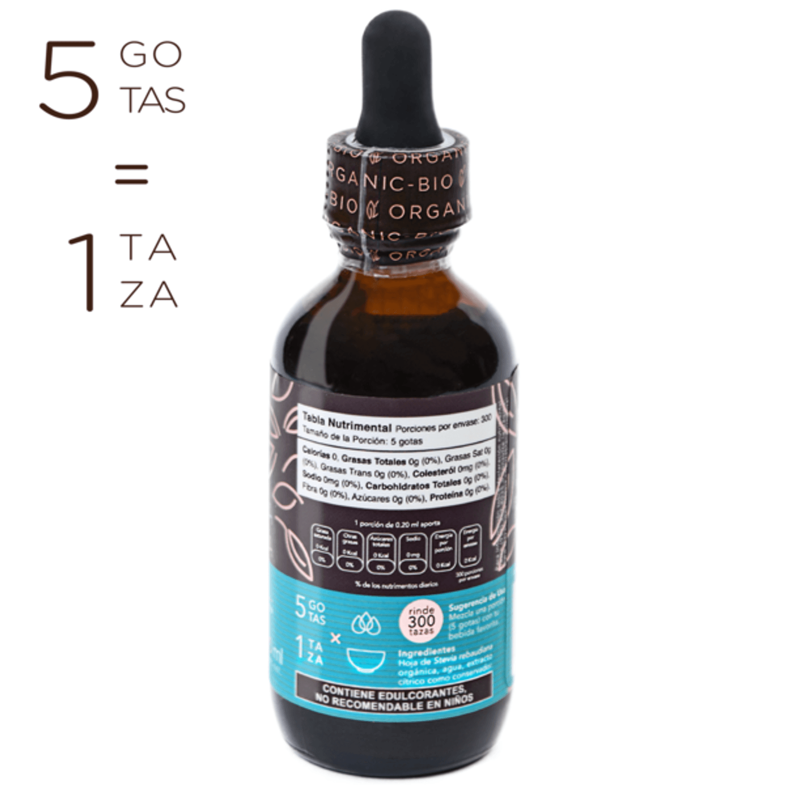 Mayan Sweet Organic Liquid Stevia Leaf Extract 2 oz