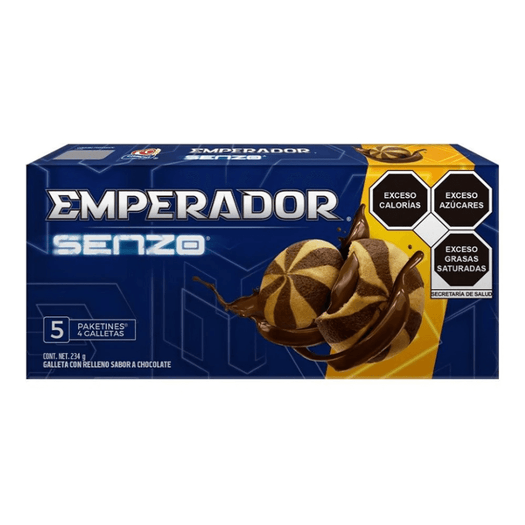 Emperador Senzo Chocolate Filled Cookies - 8 oz