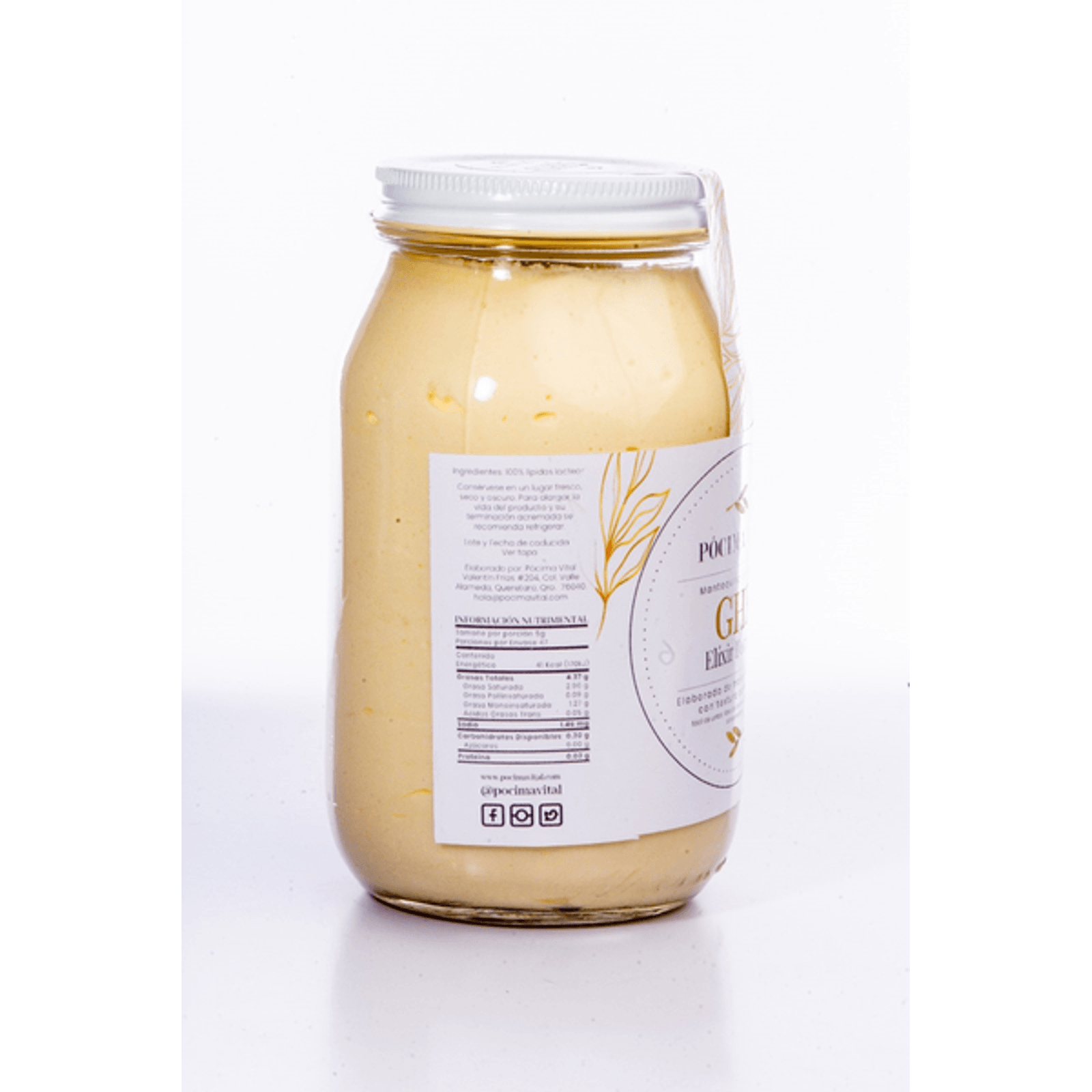 Pocima Vital Ghee Clarified Butter Elíxir Dorado 17 oz Secondary image