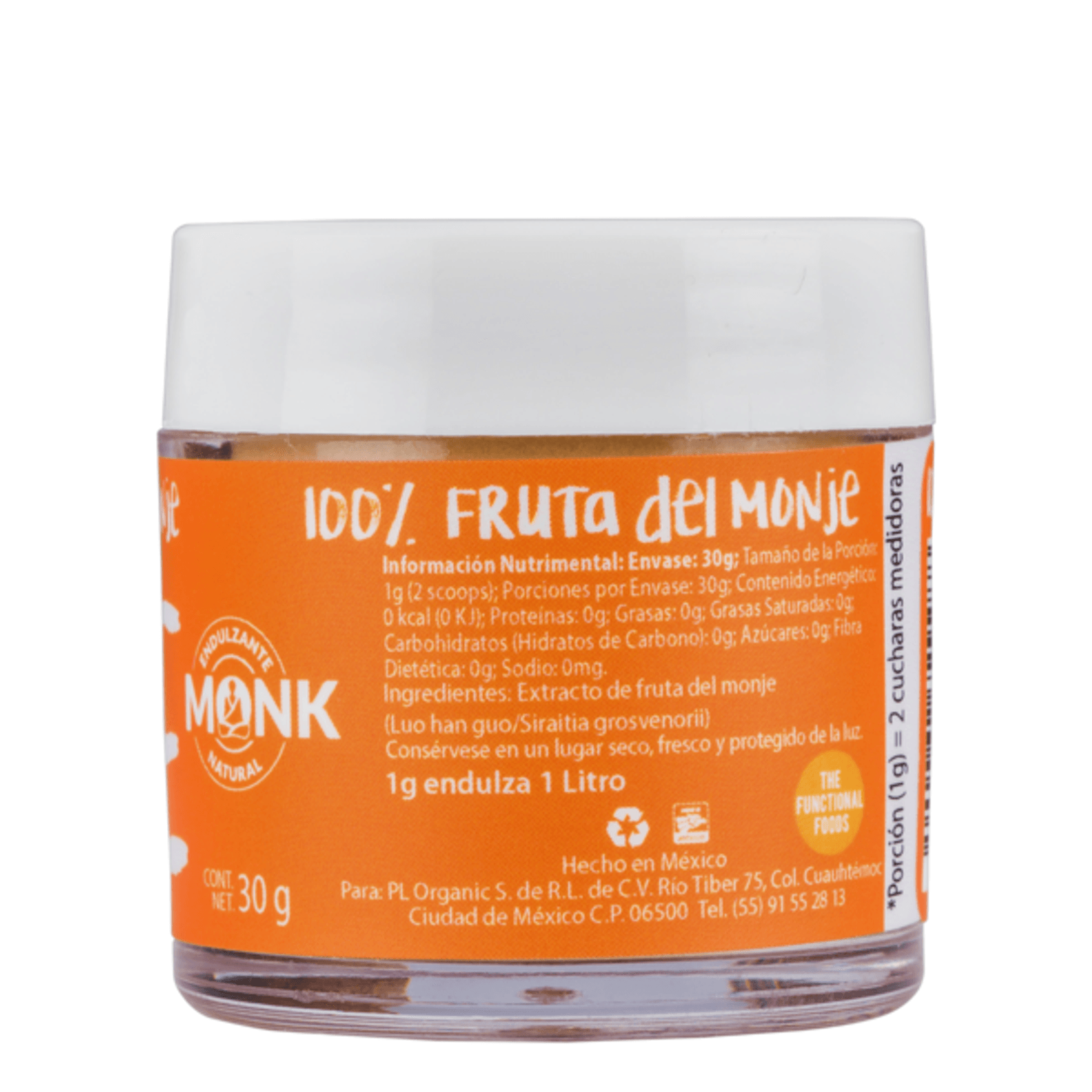Monk Fruit Pure Sweetener 1 oz