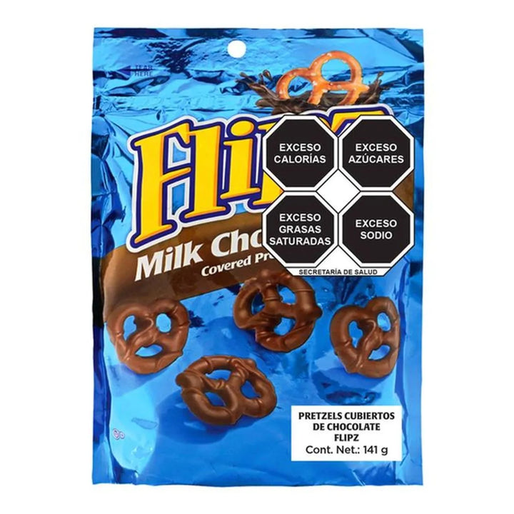 Flipz Milk Chocolate Pretzels 5 oz