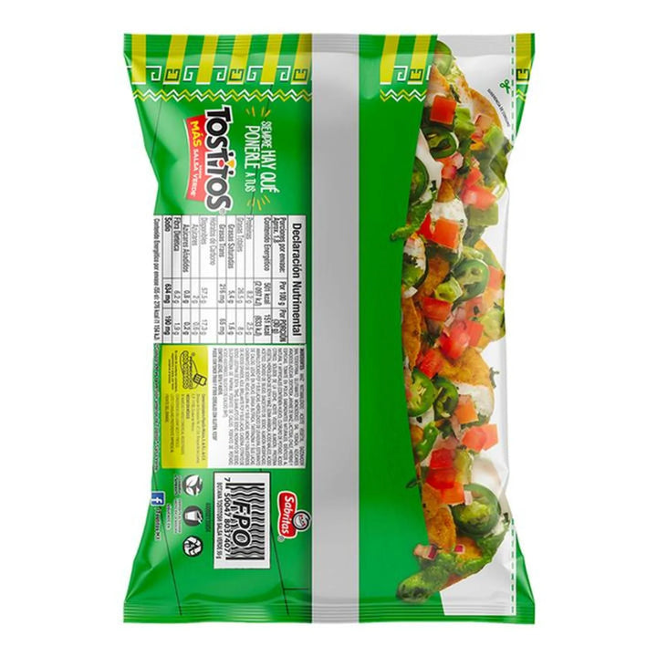 Sabritas Tostitos Salsa Verde Snack – 2 oz