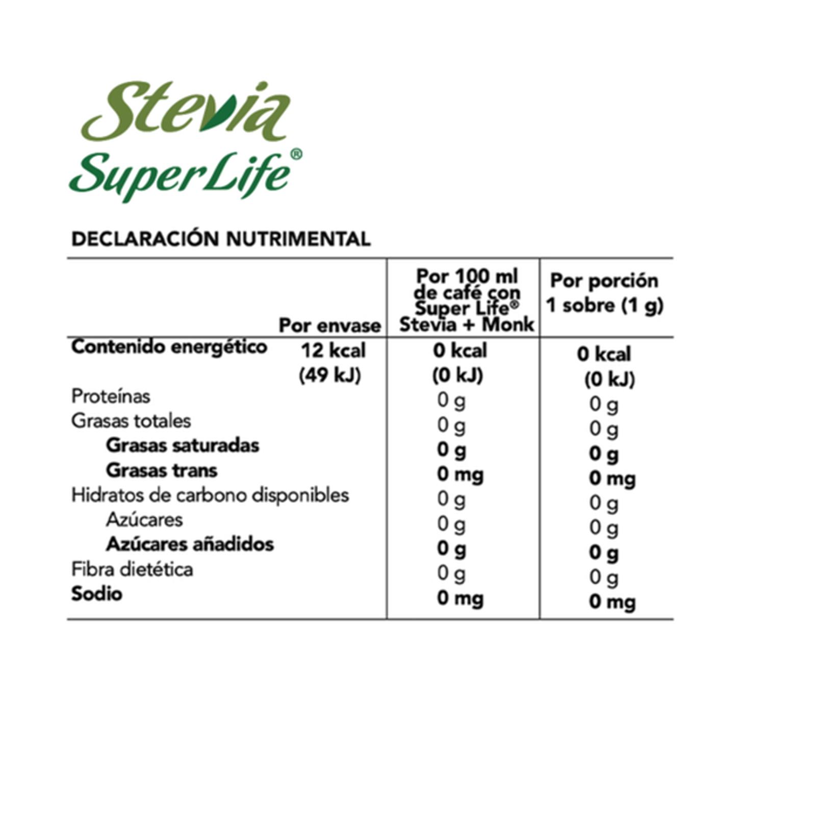 Super Life Bio Sweetener, 3 oz