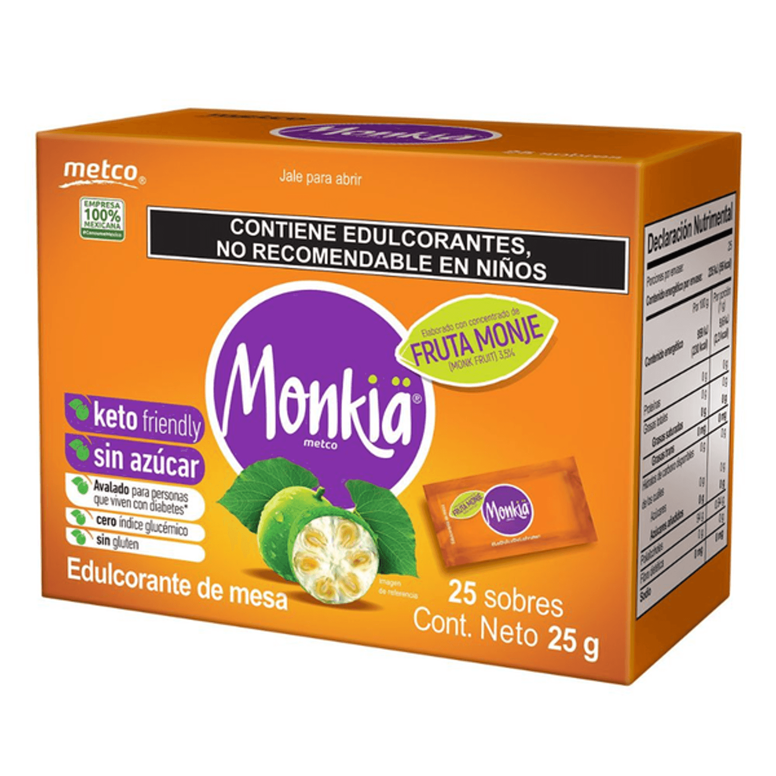 Metco Monkia, 25 Sachets (1 Pack) Main image
