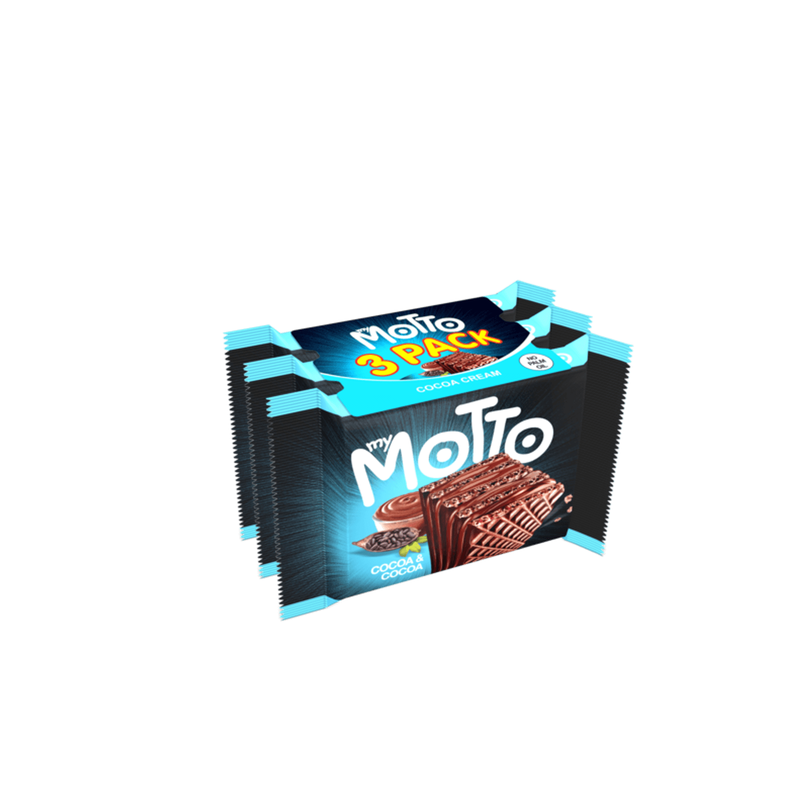 My Motto Wafer Cookies with Cocoa Cream Filling, 1 Pc