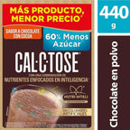 Cal-C-Tose 60% Less Sugar Chocolate Powder, 15 oz