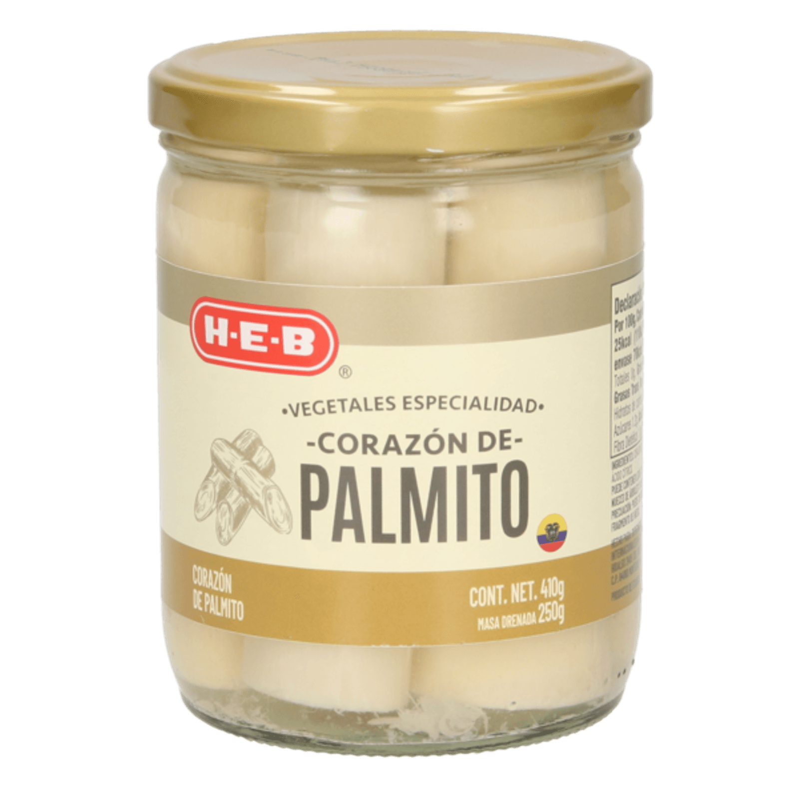 HEB Hearts of Palm 14 oz Main image