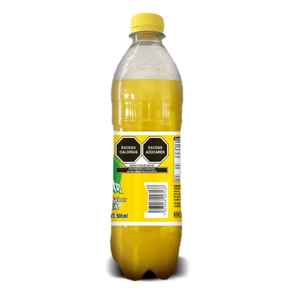 Barrilito Pineapple Flavor Soda, 17 oz