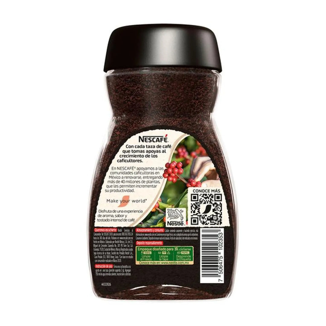 Nescafé Clásico Black Soluble Coffee Jar, 6 oz