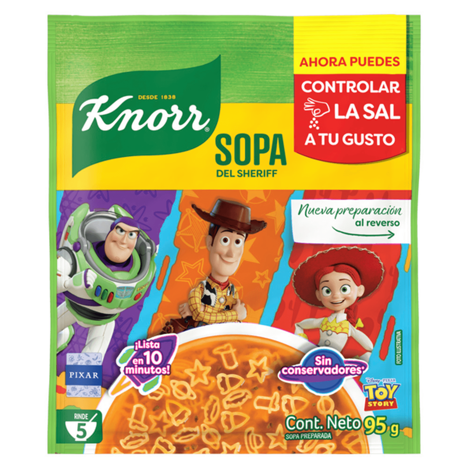 Knorr Toy Story Shape Vermicelli Soup, 3 oz