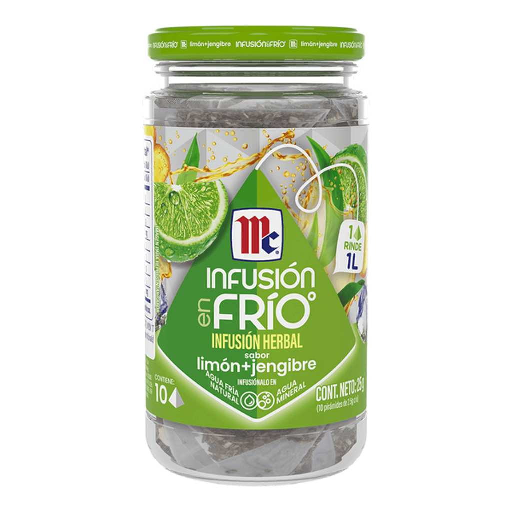 McCormick Cold Infusion Lemon Ginger, 0.9 oz