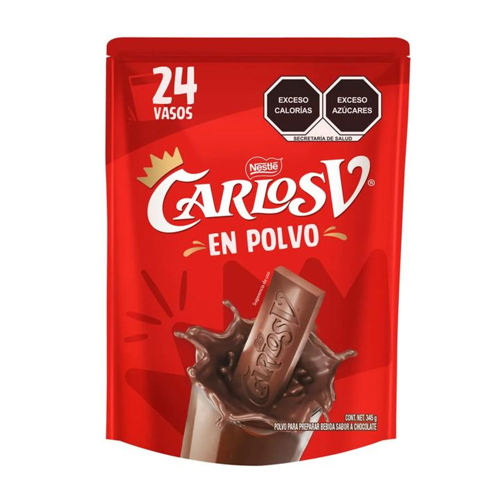 Nestle Carlos V Chocolate Drink Mix Powder 12 oz