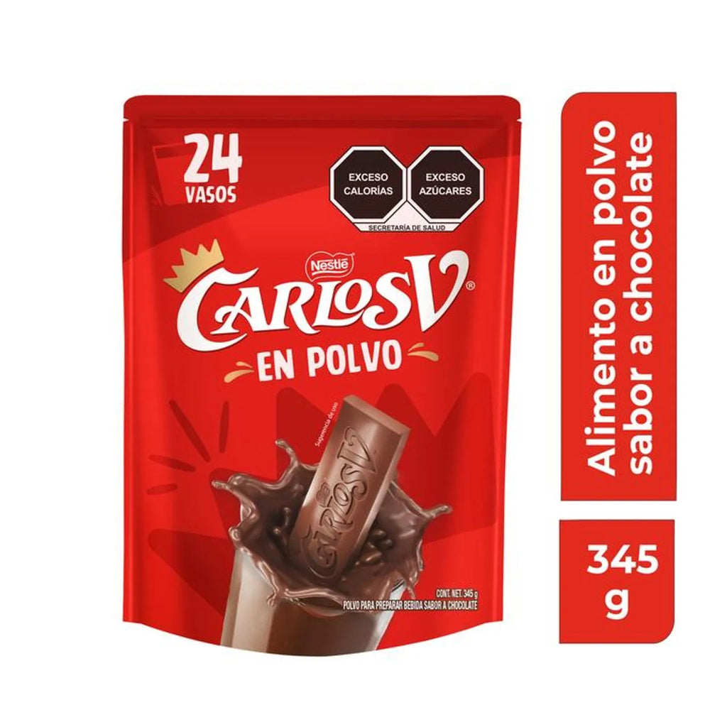 Nestle Carlos V Chocolate Drink Mix Powder 12 oz