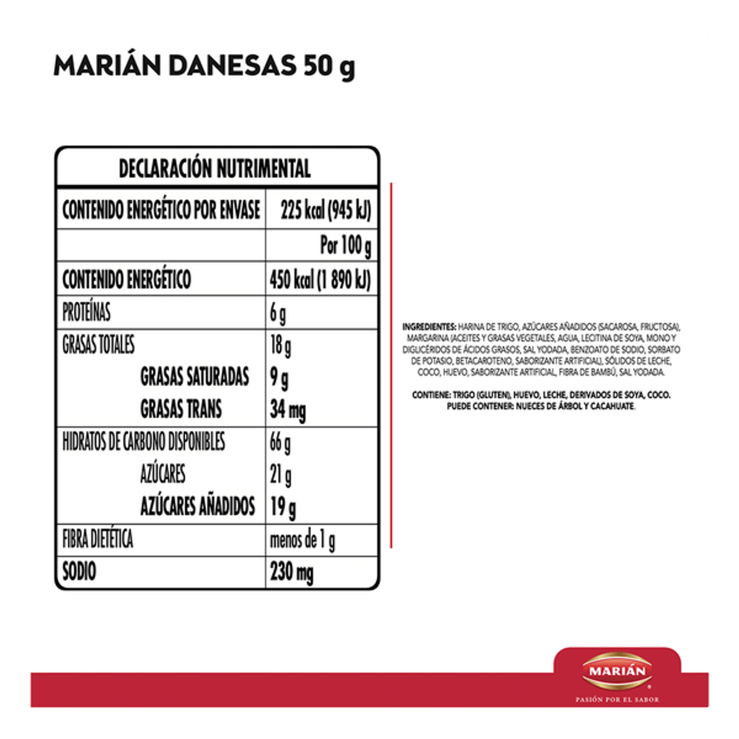 Marian Danish Butter Cookies - 2 oz