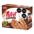 Marian Nutret Wheat Bar with Fiber and Nuts, 6 oz