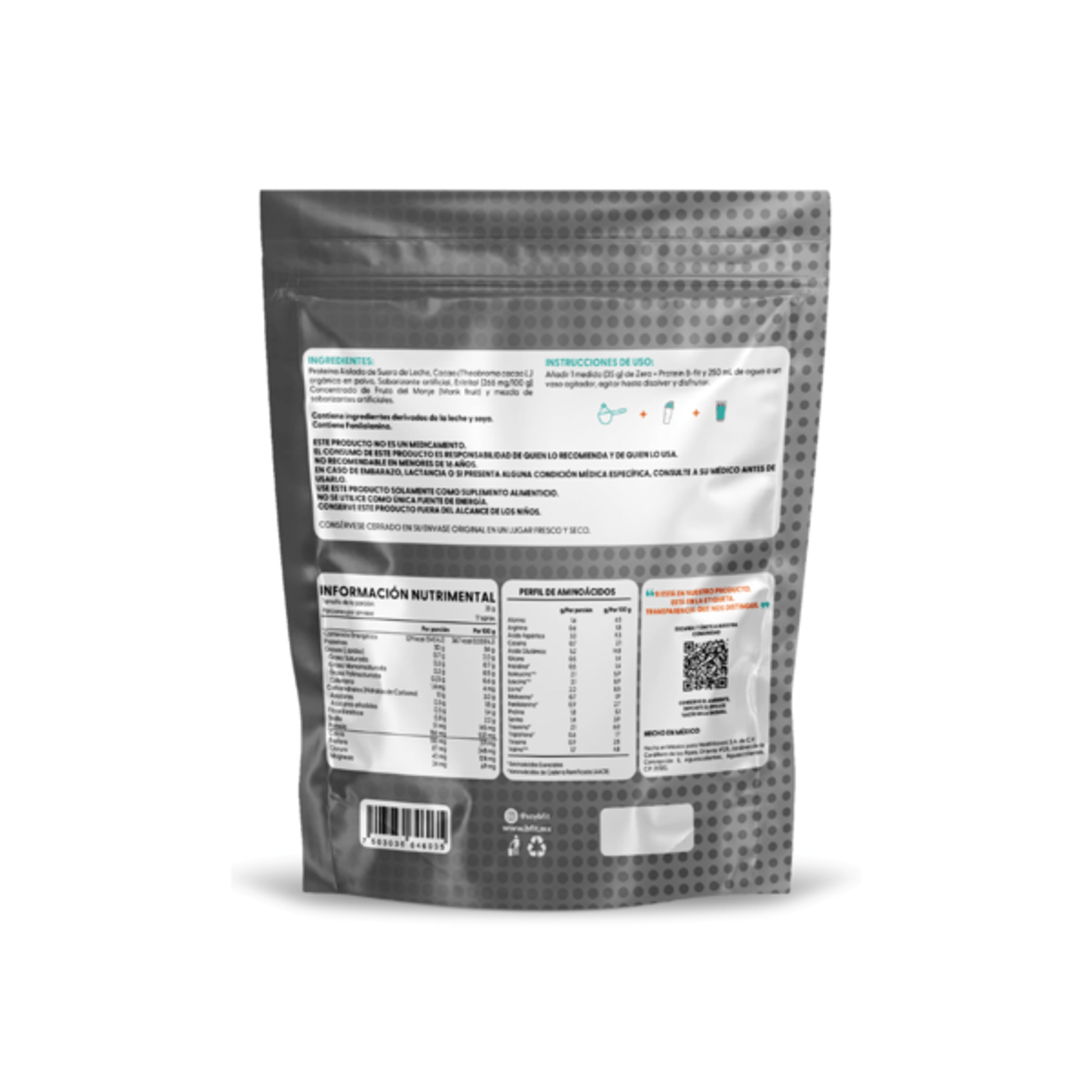 B-FIT Zero Protein Chocolate Puffs, 21 oz Secondary image