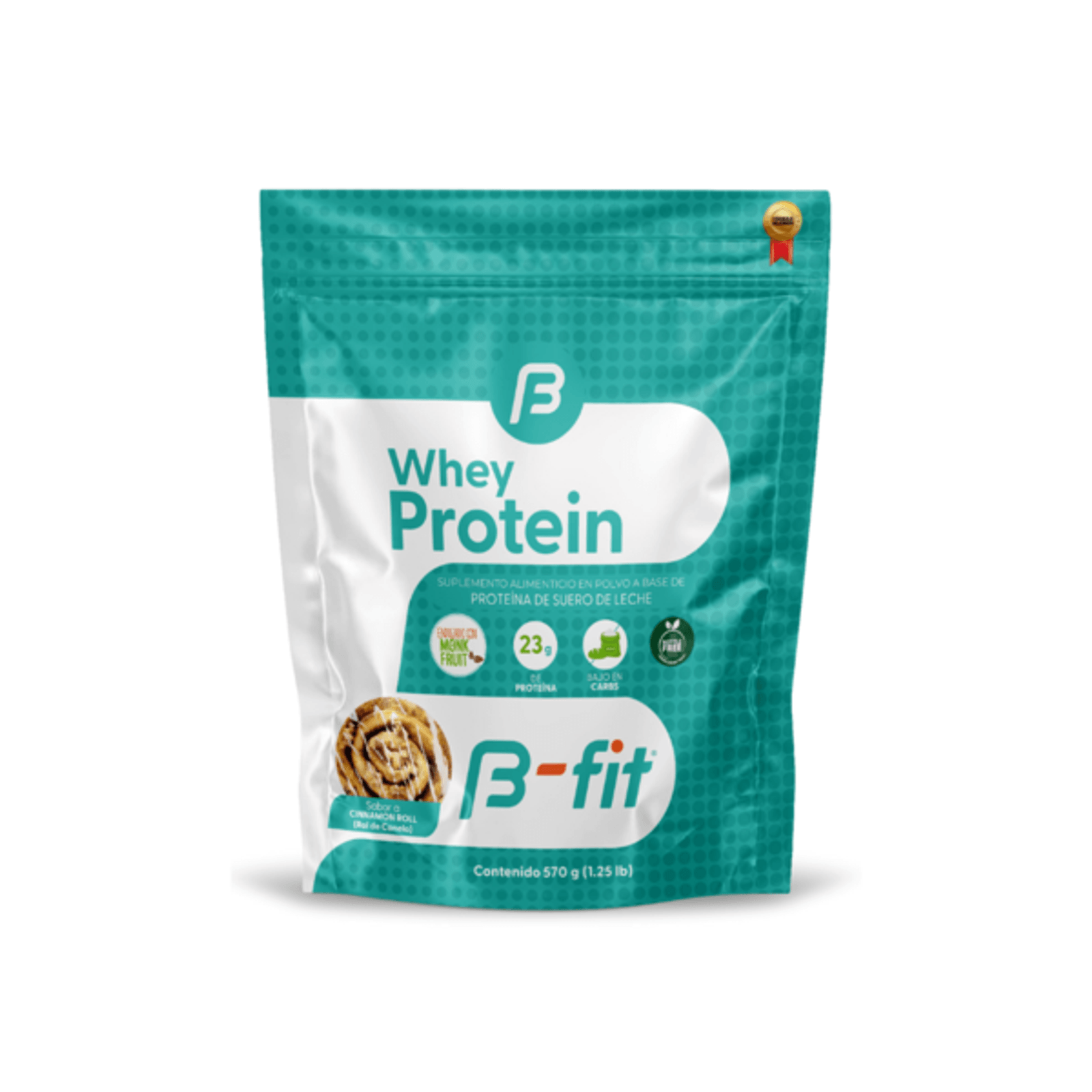 B-FIT Whey Protein Cinnamon Roll Flavor, 20 oz Main image