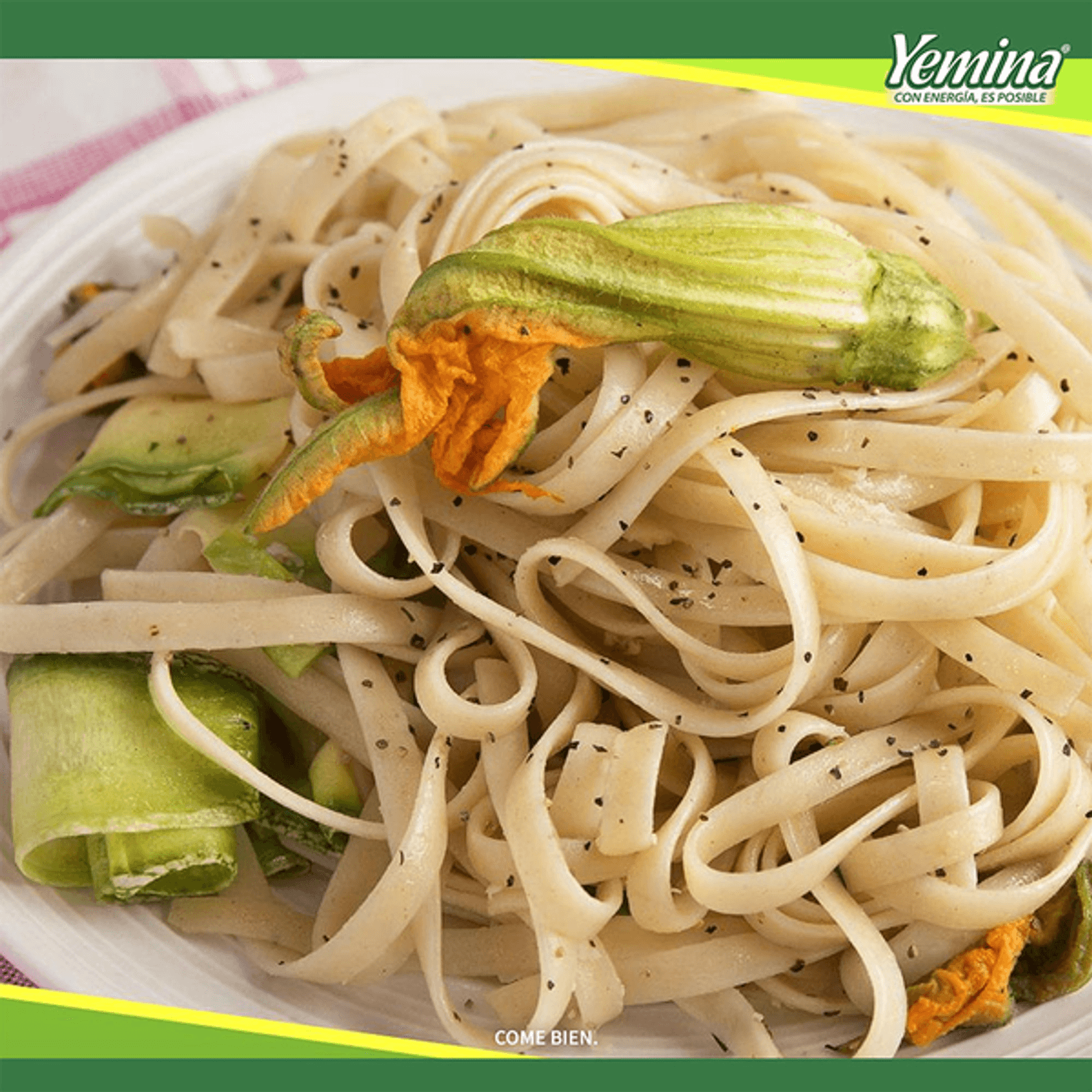 Yemina Fettuccine Pasta, 17 oz