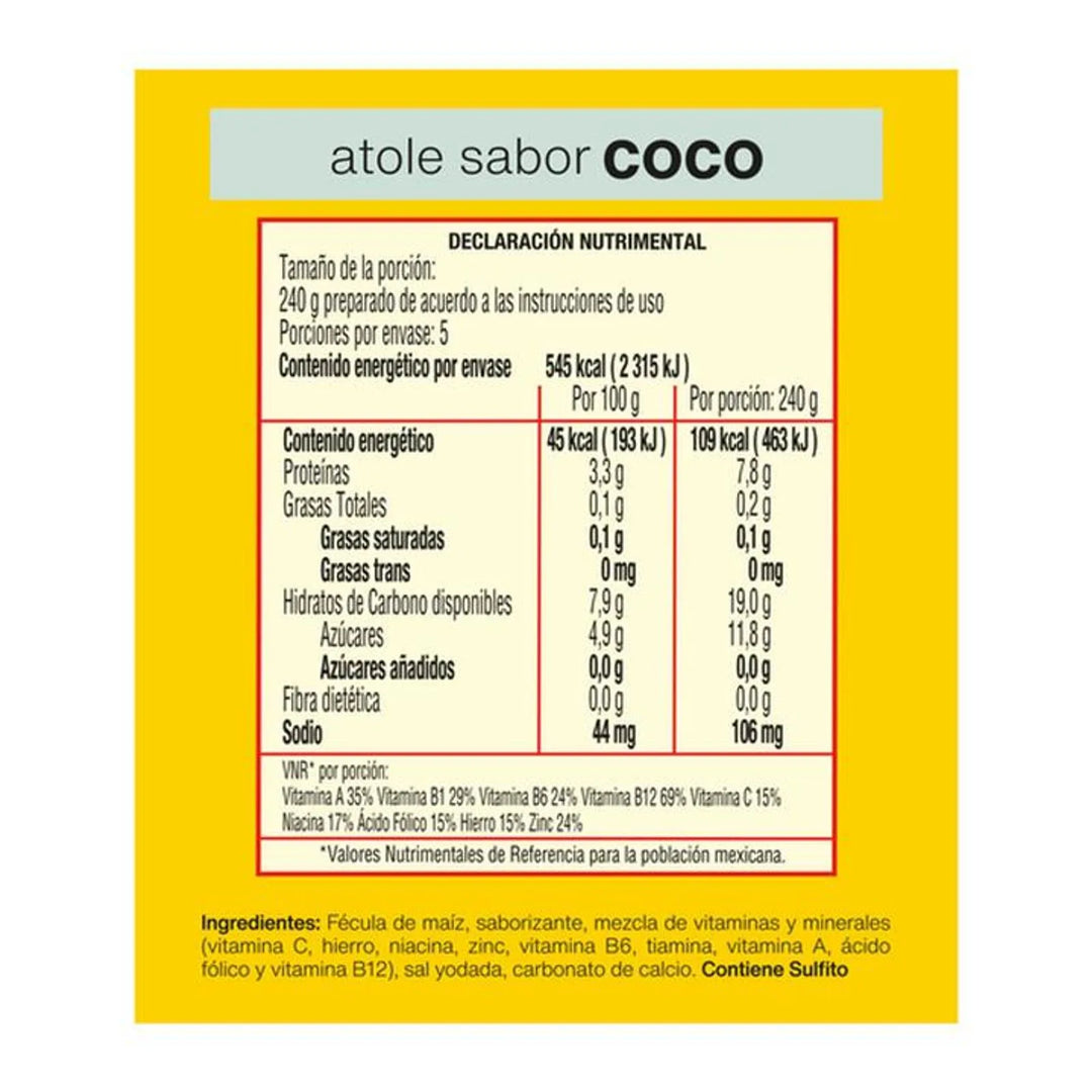 Maizena Atole Coconut Flavor – 2 oz